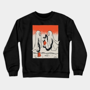 Trick Or Treat Ghosts Crewneck Sweatshirt